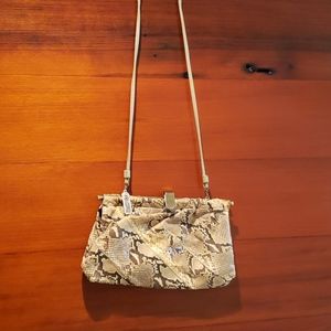 Vintage snakeskin purse